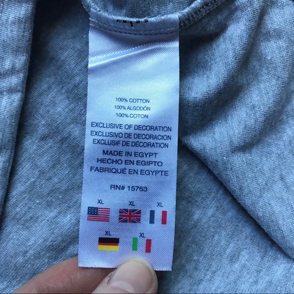 Champion Gray Long Sleeve T-Shirt, EUC, XL - Picture 10 of 14